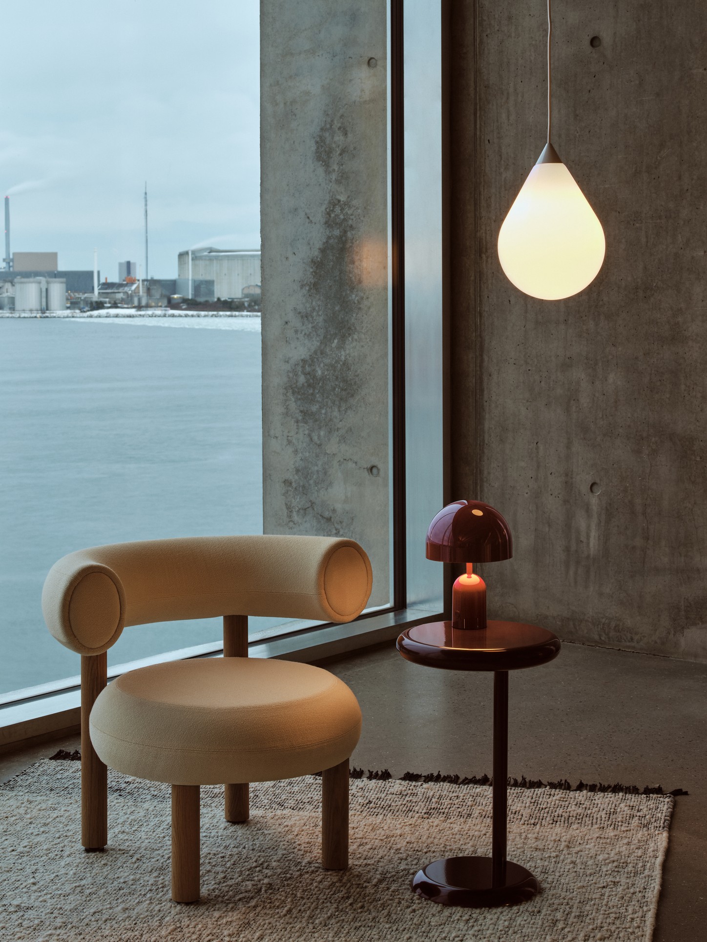 Tom Dixon Flare Opal Pendant ES